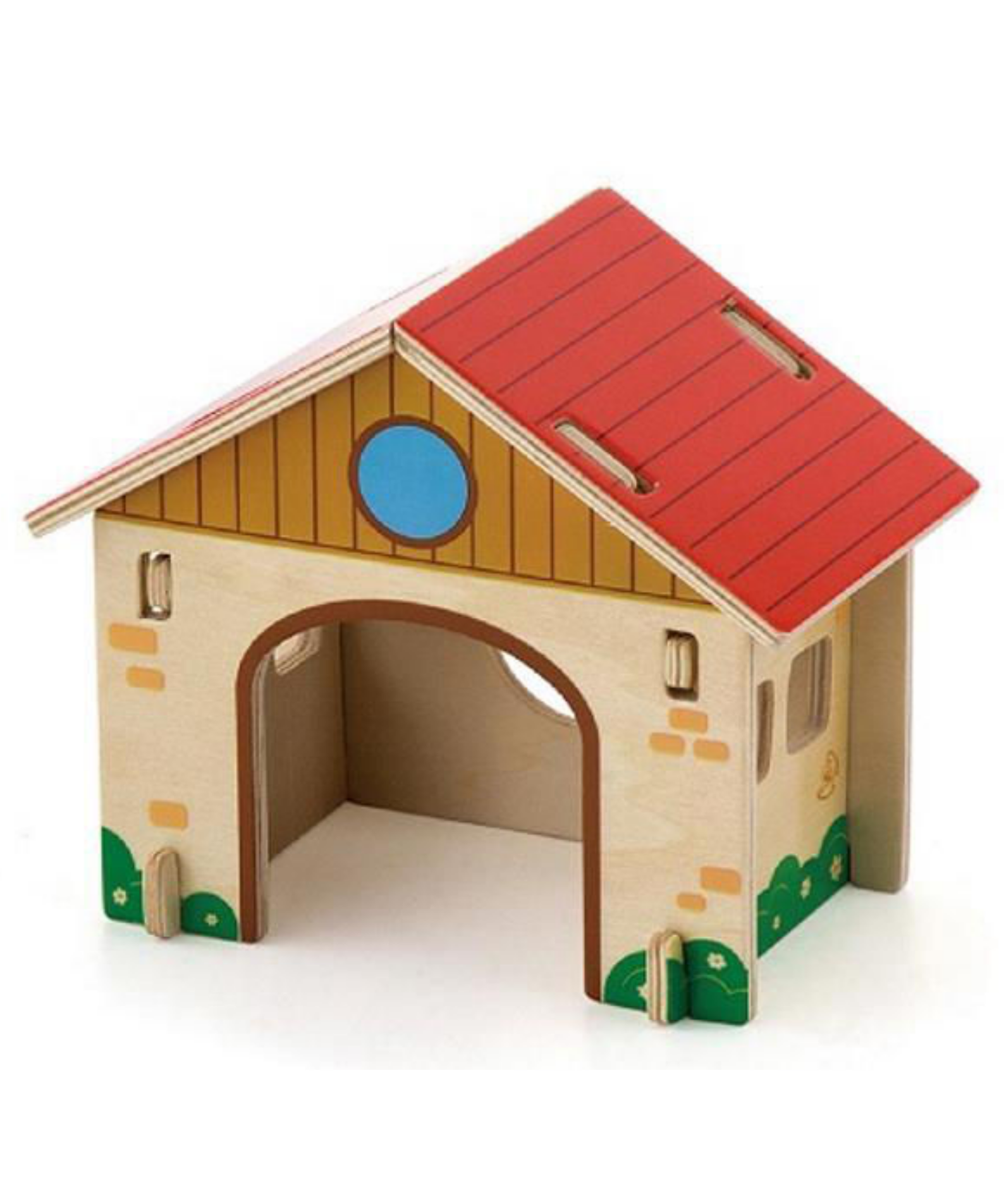 VIGA 3D Wooden Farm Set for Kids  Interactive Pretend Play Farm with Animals, Tractor, Barn and Accessories  Educational Roleplay Toy for Ages 3 and Up