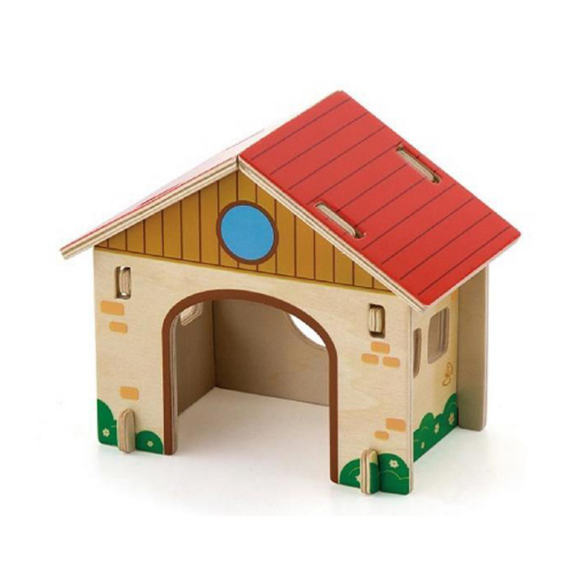 VIGA 3D Wooden Farm Set for Kids  Interactive Pretend Play Farm with Animals, Tractor, Barn and Accessories  Educational Roleplay Toy for Ages 3 and Up