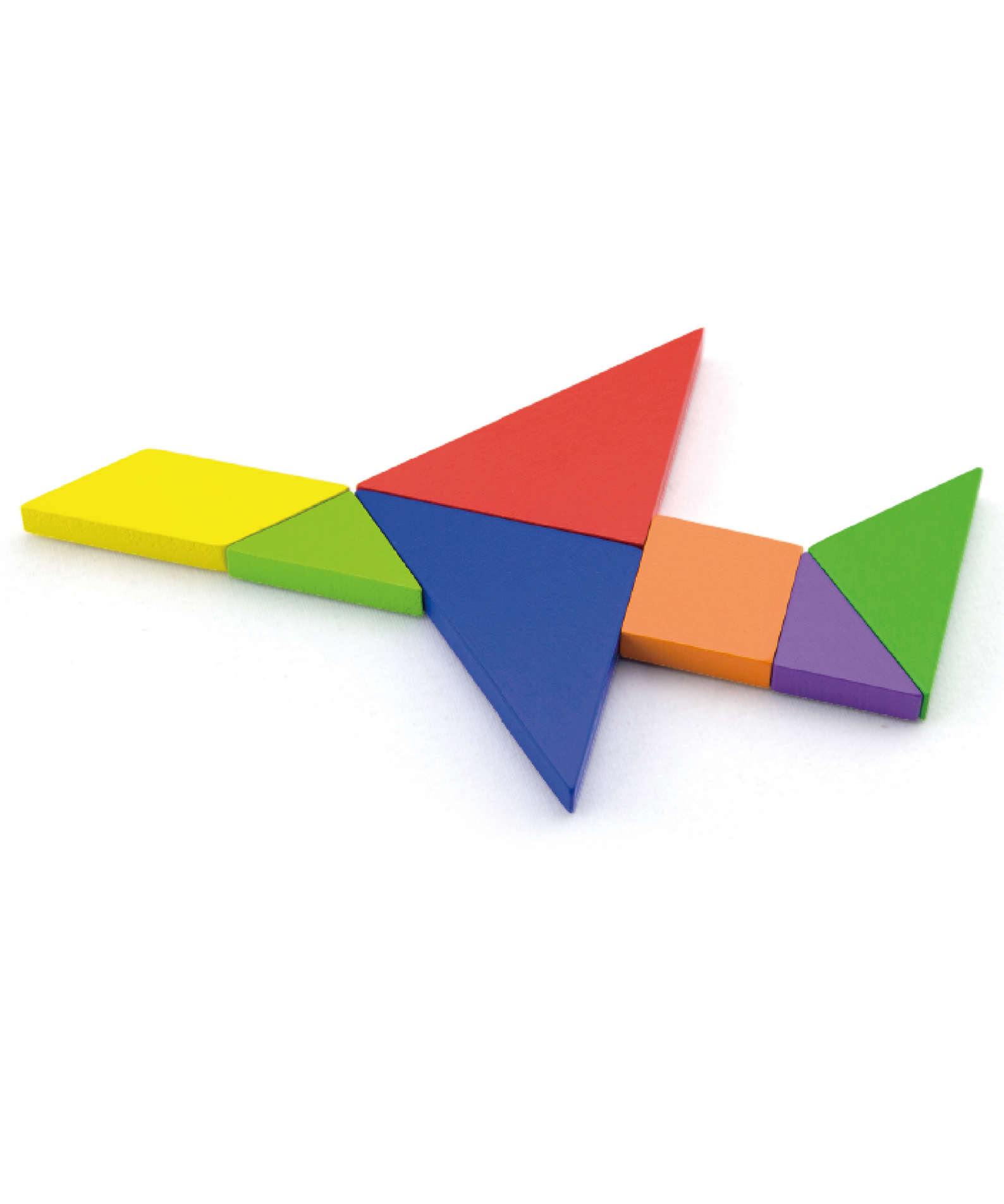 Viga Magnetic Tangram, 35 Piece Geometric Block Puzzle, Montessori Wooden Toy, Develops Sensory, Cognitive & Fine Motor Skills, Non-Toxic & Eco-friendly Kids Educational Toy, for Boys & Girls 3Y+