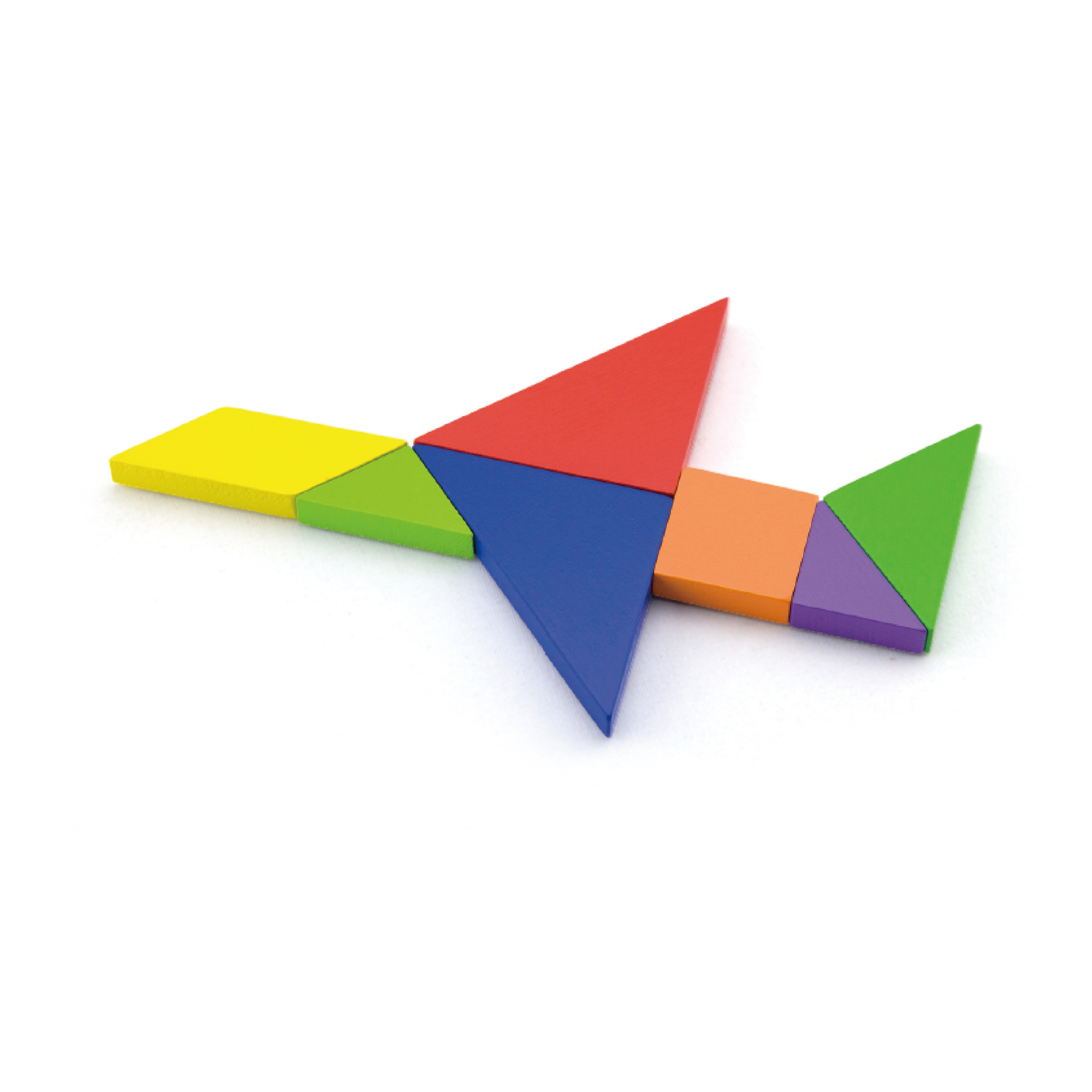 Viga Magnetic Tangram, 35 Piece Geometric Block Puzzle, Montessori Wooden Toy, Develops Sensory, Cognitive & Fine Motor Skills, Non-Toxic & Eco-friendly Kids Educational Toy, for Boys & Girls 3Y+