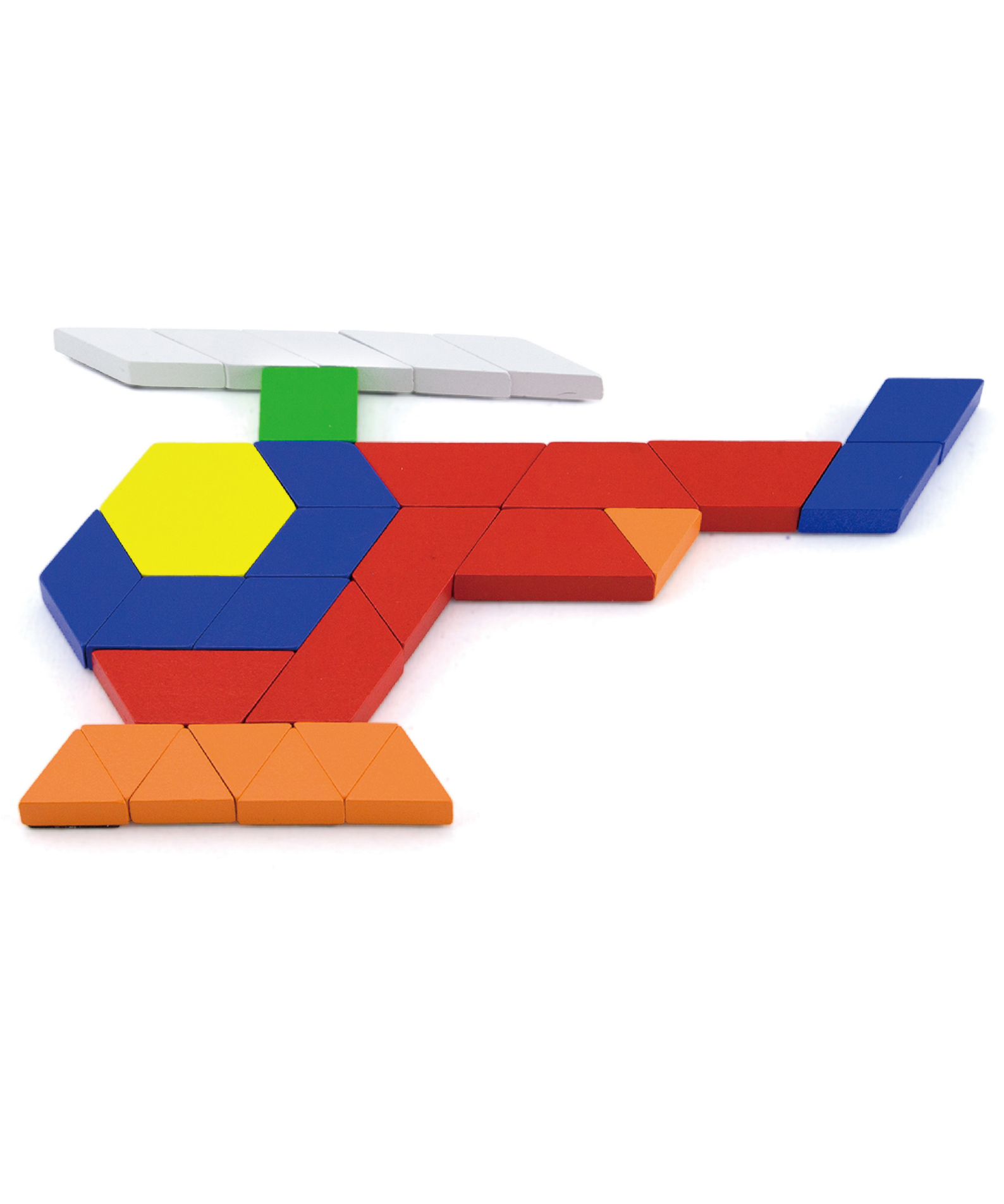 Viga Geometric Blocks, 102 Piece Magnetic Puzzle, Montessori Wooden Toy, Develops Sensory, Cognitive & Fine Motor Skills, Non-Toxic & Eco-friendly Kids Educational Toy, Suitable for Children Aged 3Y+