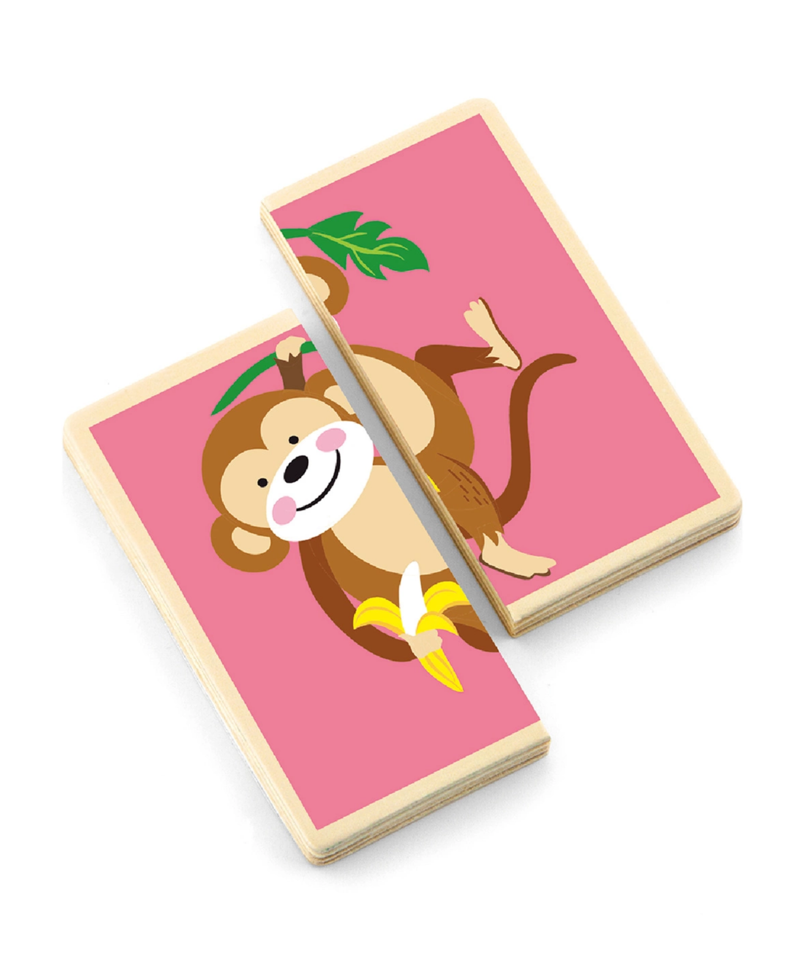 Viga Wild Animals, 36 Piece Mix & Match Puzzle, Montessori Wooden Toy, Develops Sensory, Cognitive & Fine Motor Skills, Non-Toxic & Eco-friendly Kids Educational Toy, Suitable for Children Aged 3Y+