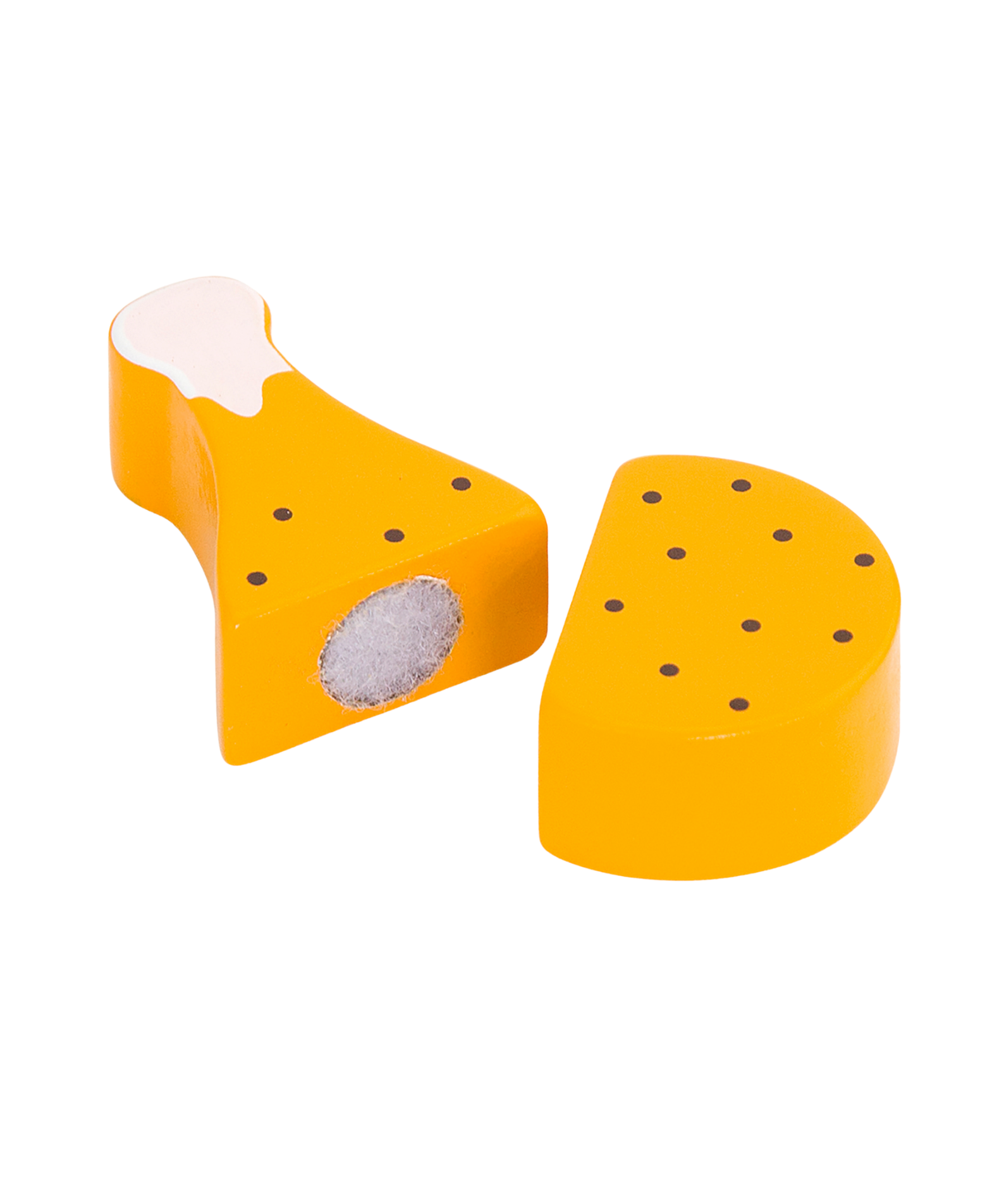 VIGA Wooden My First Chopping Set - Dinner Role Play Toy with Knife and Food Pieces - Safe and Educational Pretend Play for Toddlers - Ages 18 Months and Up