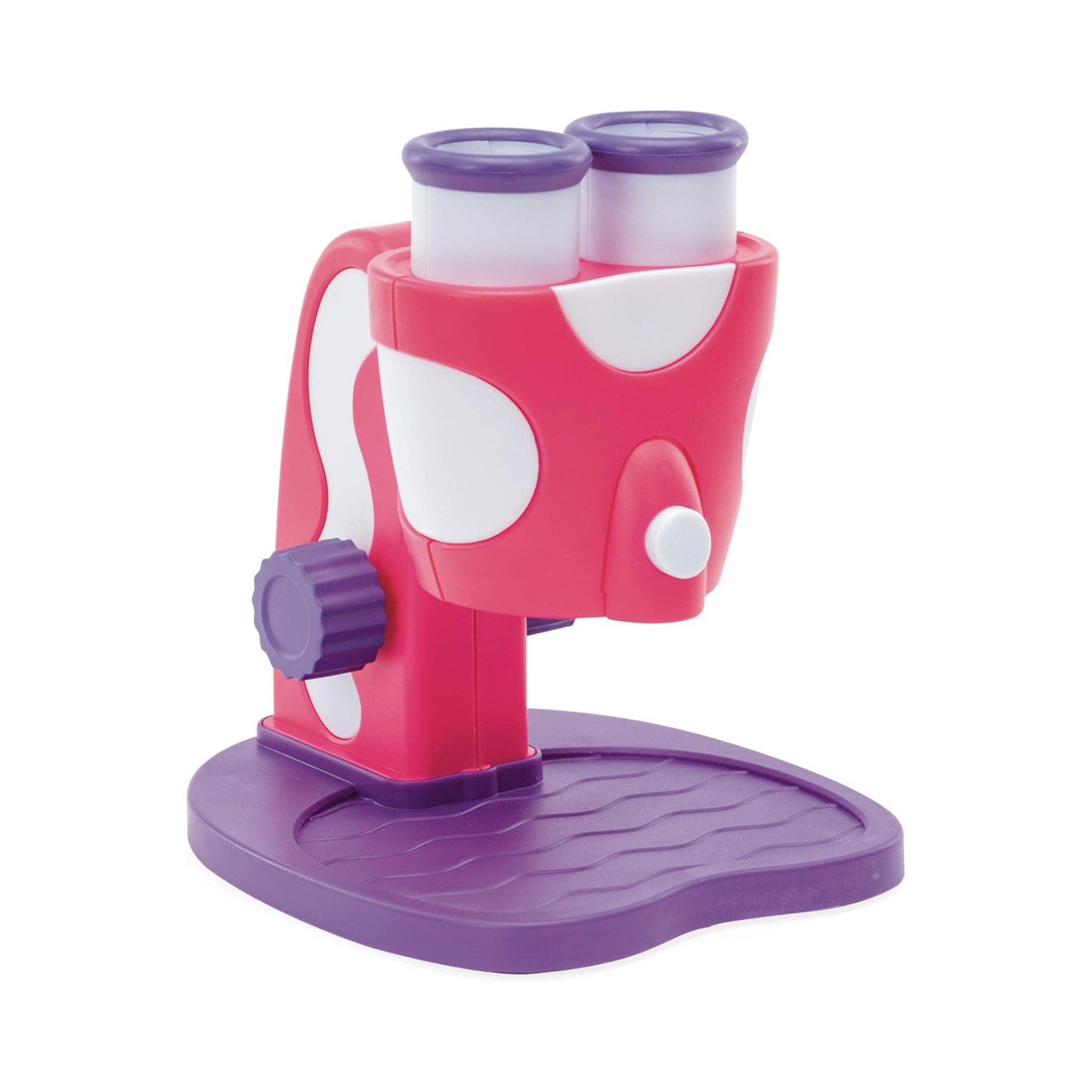 Learning Resources GeoSafari Jr. My First Microscope, Pink, 8x Magnification, Preschool Science Tool, Ages 3+