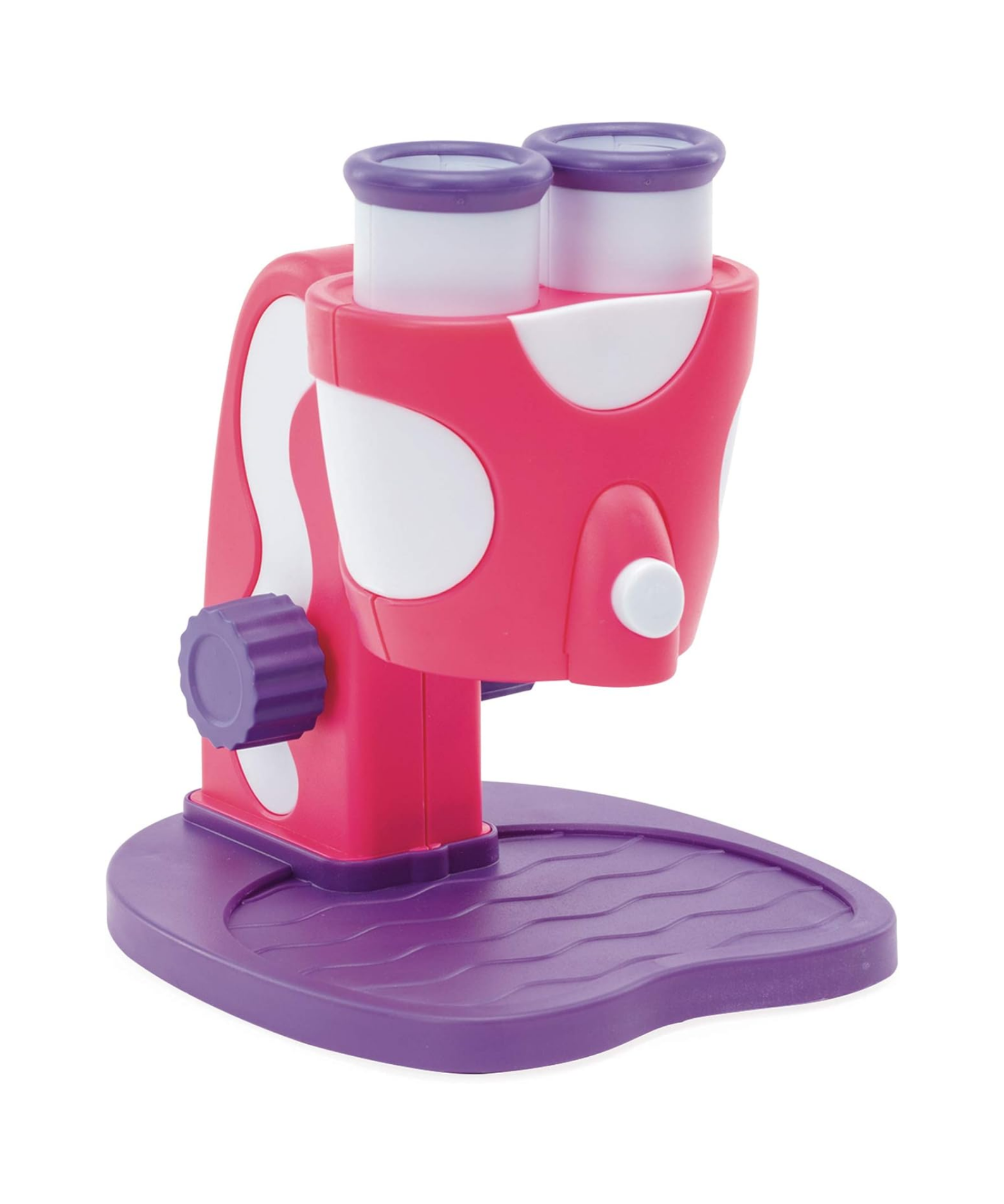 Learning Resources GeoSafari Jr. My First Microscope, Pink, 8x Magnification, Preschool Science Tool, Ages 3+