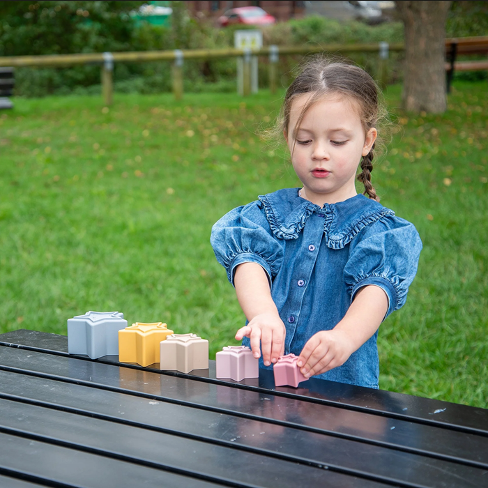 TickiT Star Stacking Cups – Colourful Stacking & Sorting Sensory Toy for Early Learning