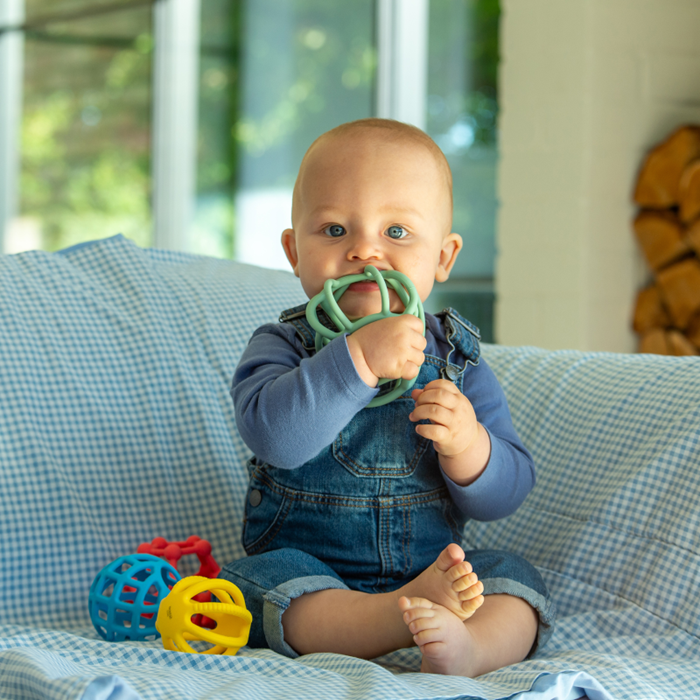 SiliSoft® Flexi Balls (Rainbow) – Flexible Silicone Sensory Play Balls (Set of 5)