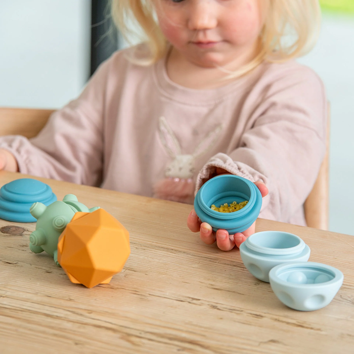 TickiT Sensory Twist Balls – Flexible Silicone Fidget & Sensory Play Set