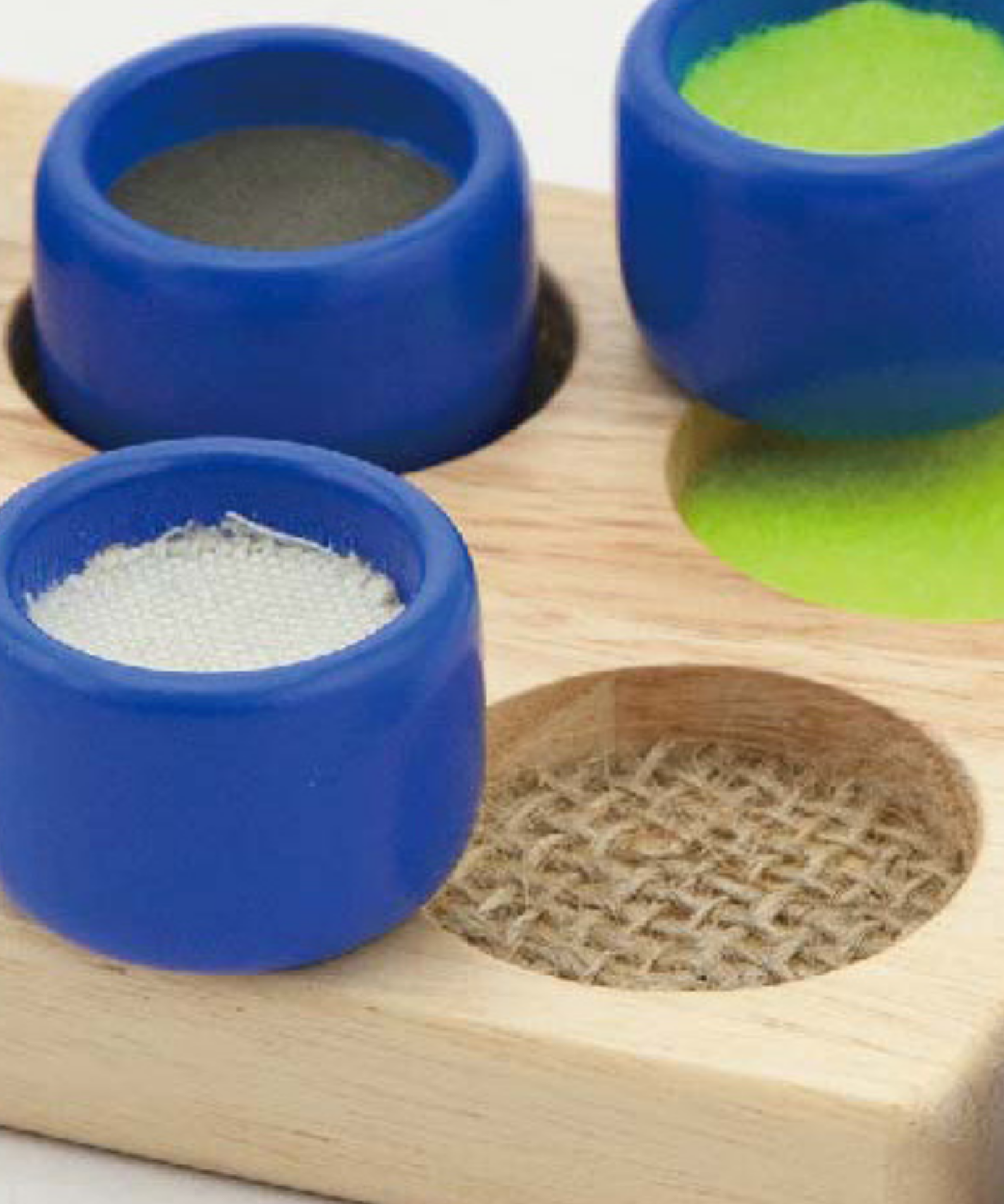 Viga Touch & Match, 10 Piece Texture & Colour Puzzle, Montessori Wooden Toy, Develops Sensory, Cognitive & Fine Motor Skills, Non-Toxic & Eco-friendly Kids Educational Toy, Suitable for Children 3Y+