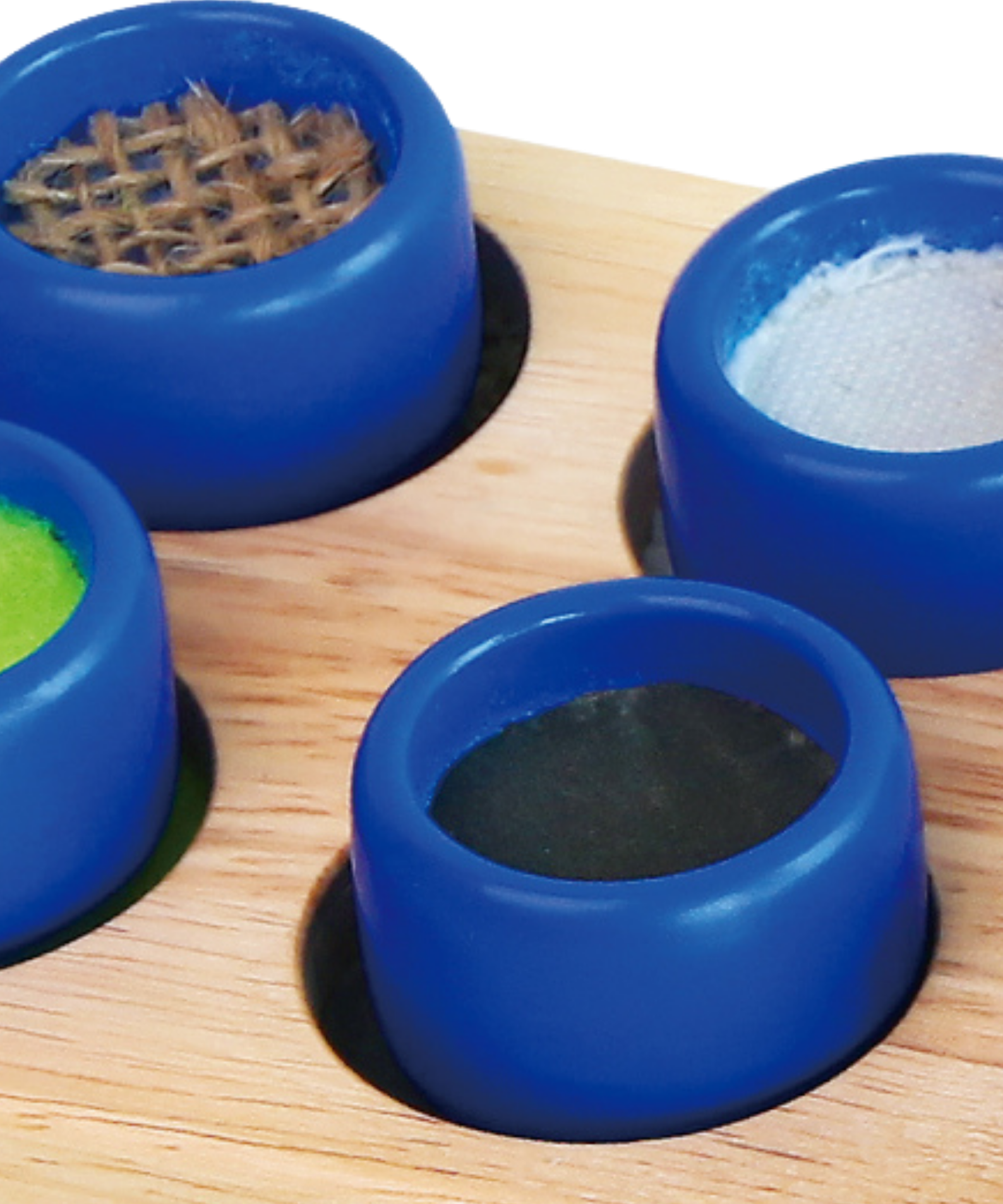 Viga Touch & Match, 10 Piece Texture & Colour Puzzle, Montessori Wooden Toy, Develops Sensory, Cognitive & Fine Motor Skills, Non-Toxic & Eco-friendly Kids Educational Toy, Suitable for Children 3Y+