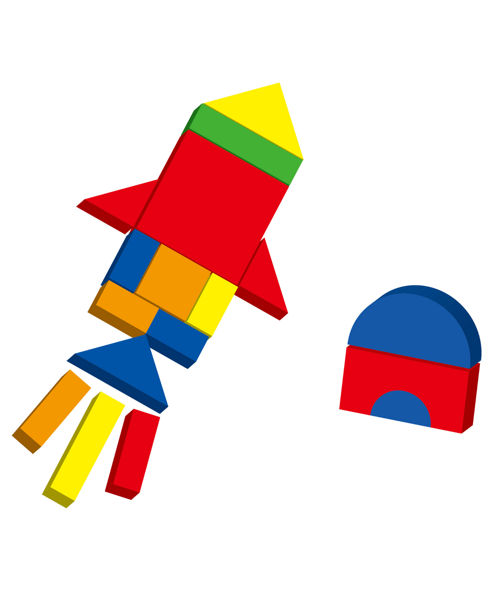 Viga Magnetic Blocks, 42 Piece  Puzzle, Montessori Wooden Toy, Develops Sensory, Cognitive & Fine Motor Skills, Non-Toxic & Eco-friendly Kids Educational Toy, Suitable for Boys and Girls Aged 3Y+