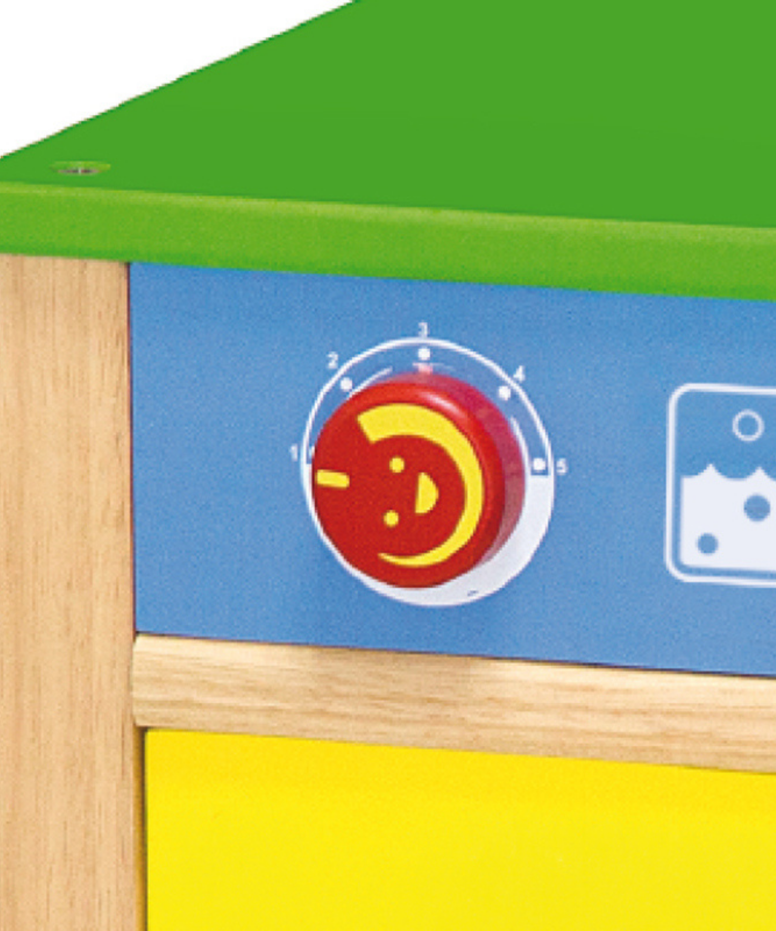 VIGA Wooden Kitchen Washing Machine Unit, Pretend Play Appliance for Kids, Montessori Roleplay Toy for Early Learning, Durable Beechwood Construction, Ages 3 Years+