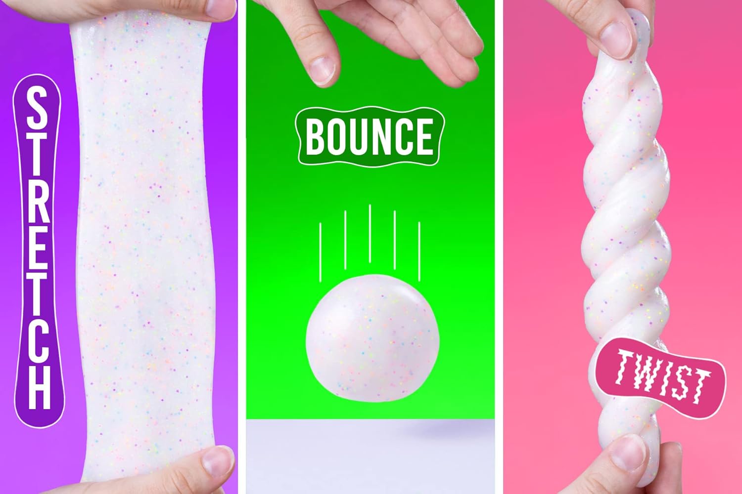 Crazy Aaron's Glow In The Dark Enchanting Unicorn Thinking Putty, 4" Tin with 90g of Non-Toxic Sensory Play Putty which Never Dries Out, Soft Textured Creative Fidget Toy for Boys and Girls Ages 3Y+