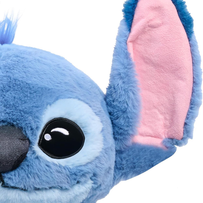 Just Play Disney Stitch Giant 24-Inch Plush Toy, Ultra-Soft Live Action Hugging Stuffed Animal for Kids
