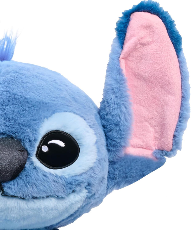 Just Play Disney Stitch Giant 24-Inch Plush Toy, Ultra-Soft Live Action Hugging Stuffed Animal for Kids