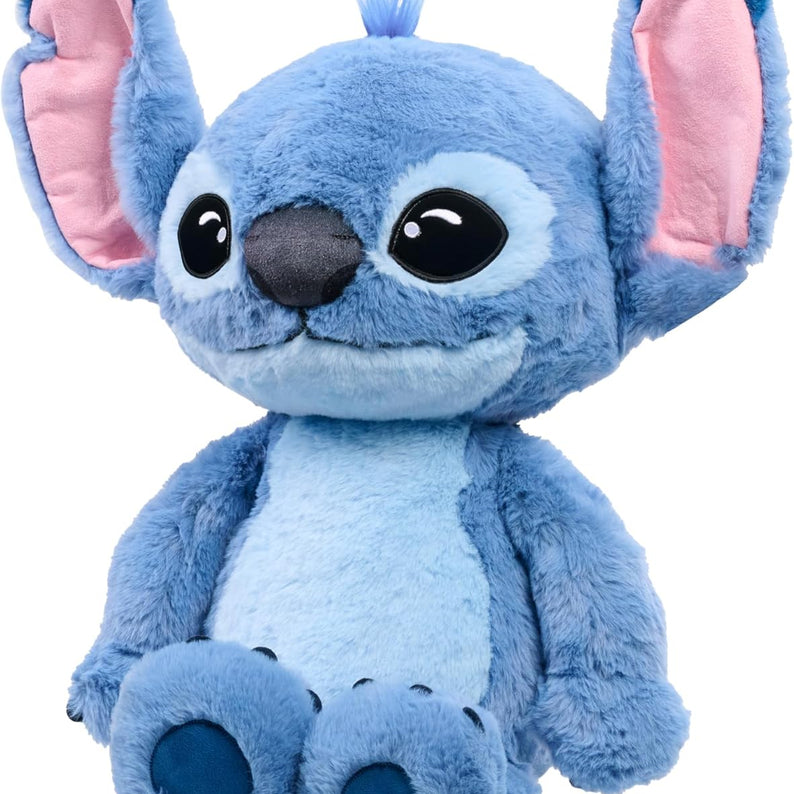 Just Play Disney Stitch Giant 24-Inch Plush Toy, Ultra-Soft Live Action Hugging Stuffed Animal for Kids
