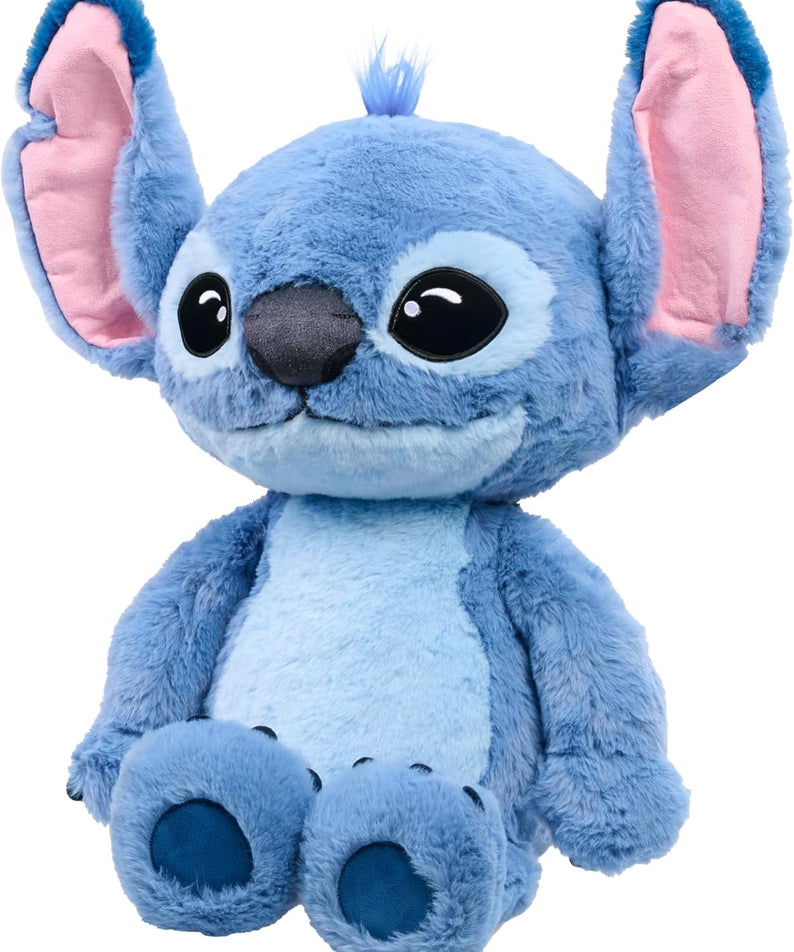 Just Play Disney Stitch Giant 24-Inch Plush Toy, Ultra-Soft Live Action Hugging Stuffed Animal for Kids