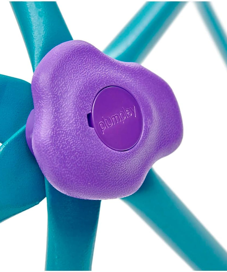 Plum Deimos Climbing Metal Dome, Easy to Assemble Backyard Geometric Climbing Dome with 150kg Weight Capacity, Outdoor Jungle Gym Toy Suitable for Children both Boys and Girls Aged 3 years and Above