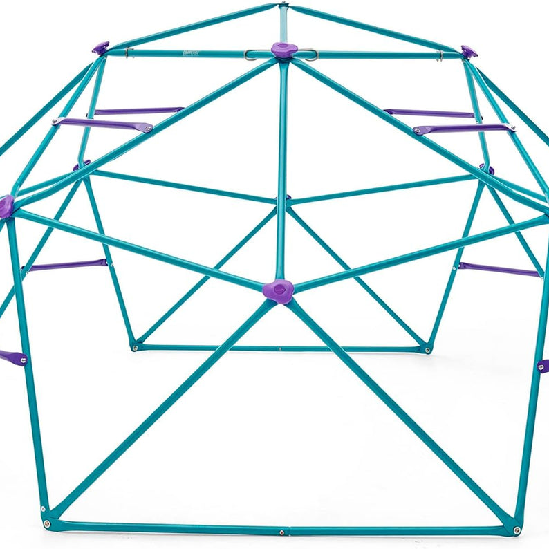Plum Phobos Climbing Metal Dome, Easy to Assemble Backyard Geometric Climbing Dome with 250kg Weight Capacity, Outdoor Jungle Gym Toy Suitable for Children both Boys and Girls Aged 3 years and Above