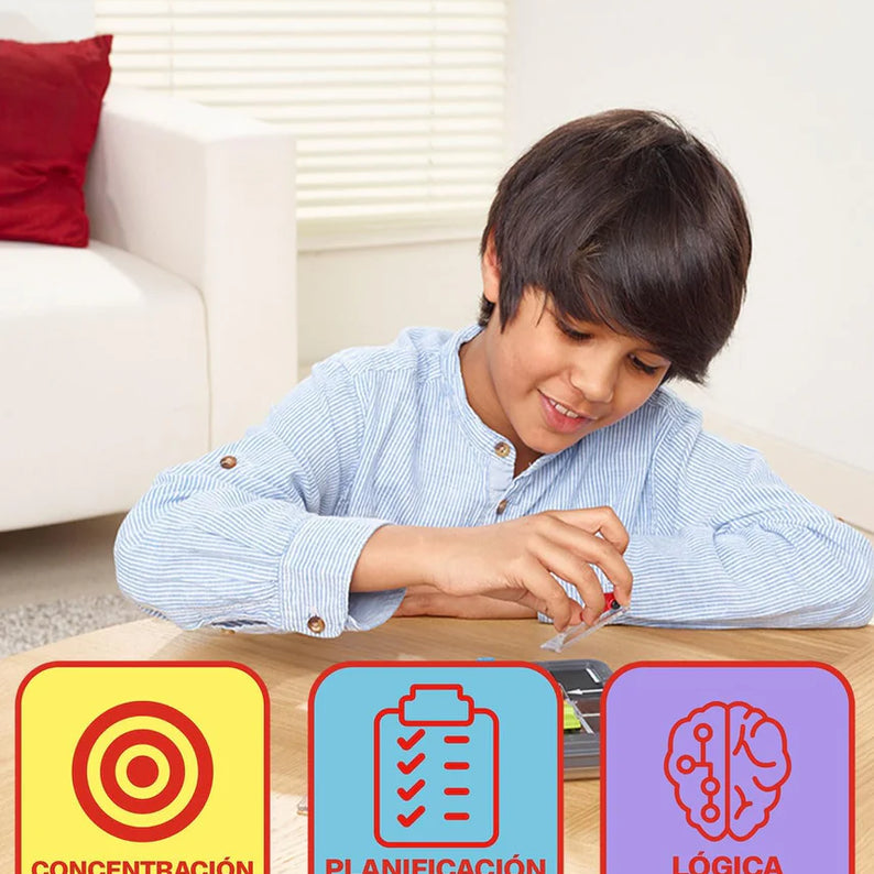 SmartGames Parking Puzzler, Fun IQ Brain Teaser Puzzle, Cognitive Development STEM Toy with 60+ Challenges, Travel Friendly Tabletop Educational Matching Puzzle Game, Suitable for Children Above 6+