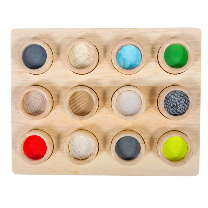 TickiT Touch & Match Board – Wooden Sensory Matching Game for Fine Motor Skills