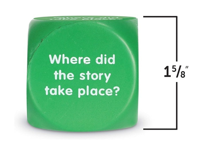 Learning Resources Retell a Story Cubes – 6 Foam Storytelling Dice for Reading & Creativity