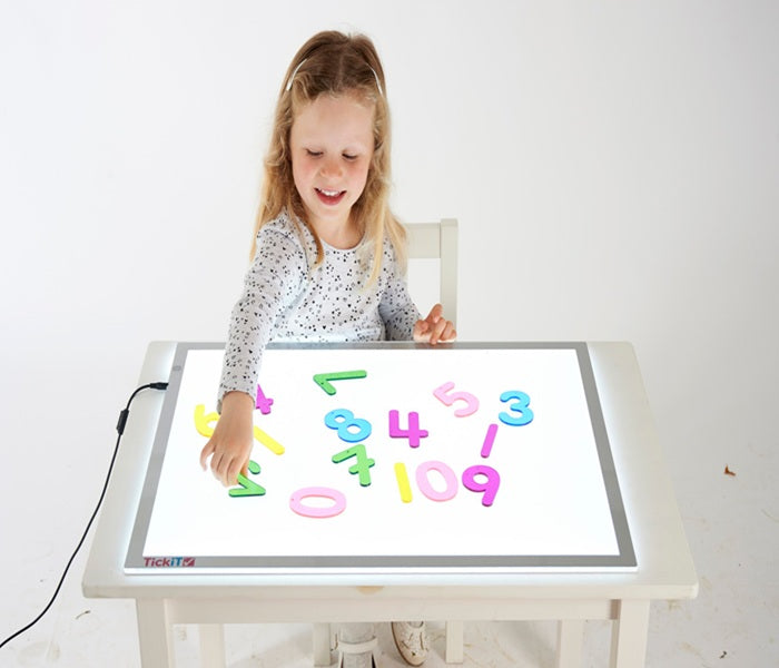 TickiT Rainbow Numbers – Colourful Sensory Number Set for Early Math & Counting