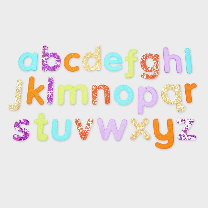 TickiT Rainbow Glitter Letters – Sensory Letter Set for Early Literacy & Creative Play