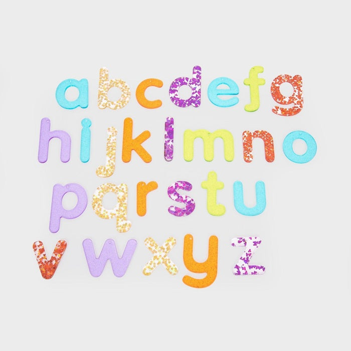 TickiT Rainbow Glitter Letters – Sensory Letter Set for Early Literacy & Creative Play