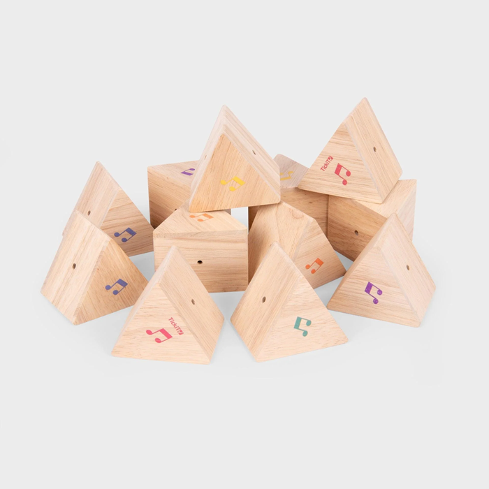 TickiT Sound Prism Set – Wooden Sensory Sound Exploration & Music Play Kit