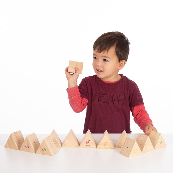 TickiT Sound Prism Set – Wooden Sensory Sound Exploration & Music Play Kit