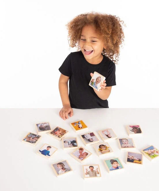 My Emotions wooden signs feelings emotional development child therapy