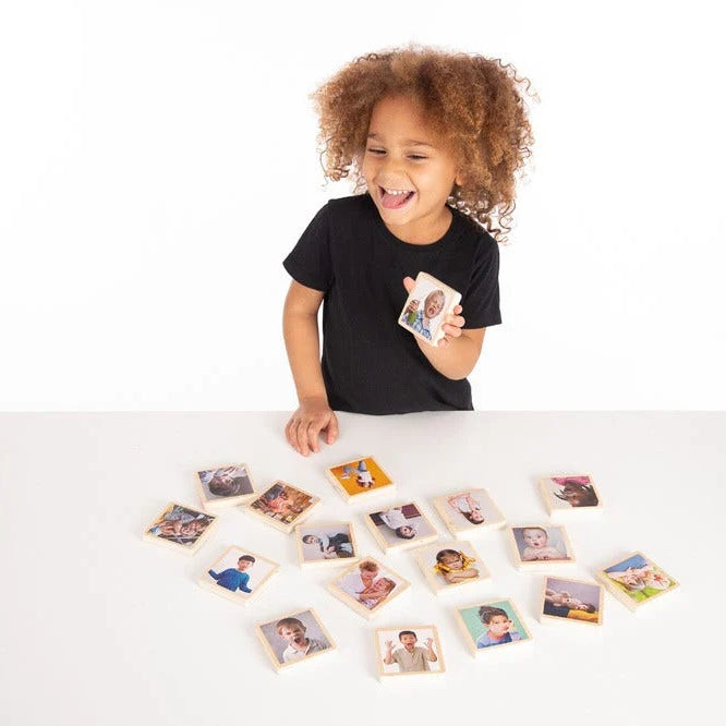 My Emotions wooden signs feelings emotional development child therapy