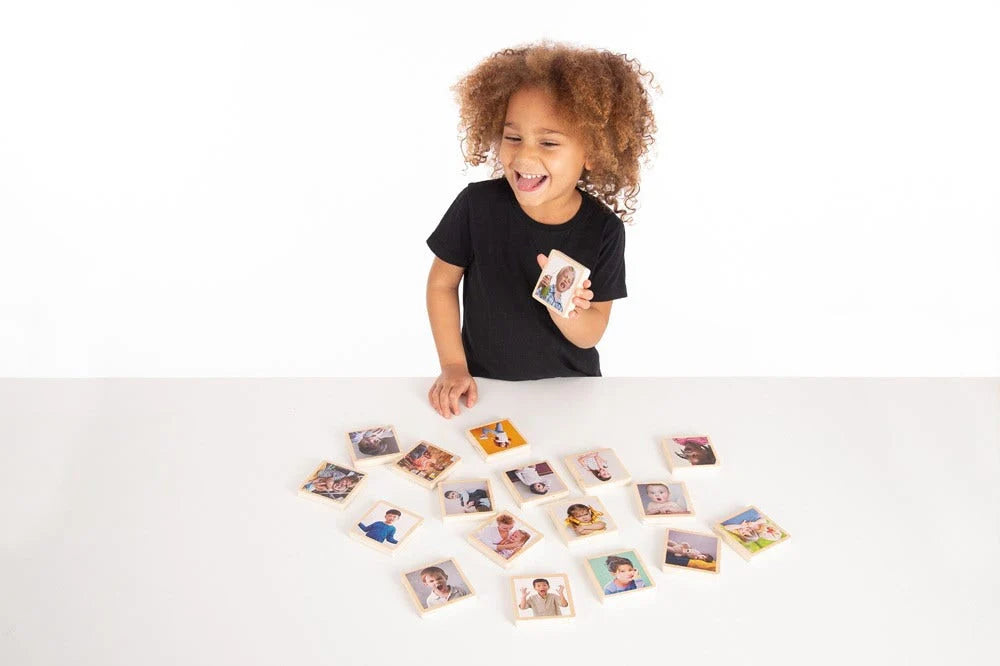 My Emotions wooden signs feelings emotional development child therapy