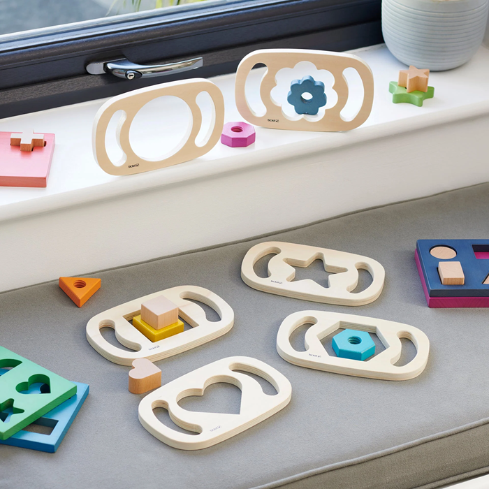 Easy Hold Shape Viewer Panels – Shape & Colour Sensory Set