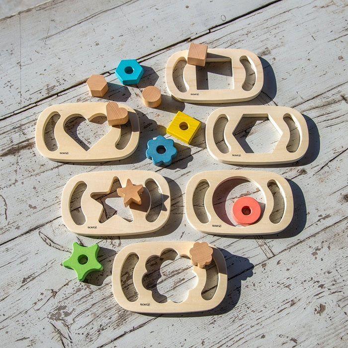 Easy Hold Shape Viewer Panels – Shape & Colour Sensory Set
