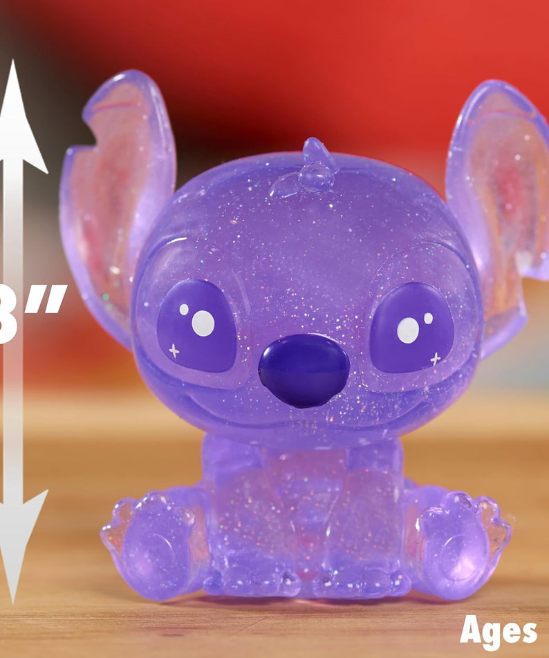 Just Play Disney Stitch Collectible Figures, 5 cm Figurines for Kids Ages 3 to 8, Blind Capsule Toys, Play and Display Collectibles, Interactive Toys