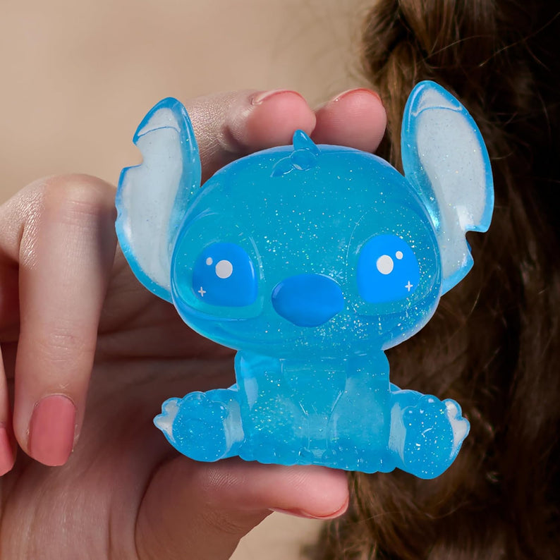 Just Play Disney Stitch Collectible Figures, 5 cm Figurines for Kids Ages 3 to 8, Blind Capsule Toys, Play and Display Collectibles, Interactive Toys
