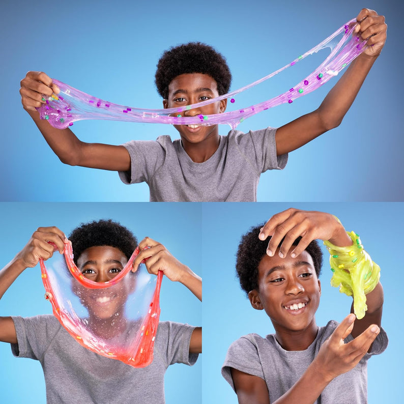 Crazy Aaron’s Slime Charmers - Cosmic Matter, Blueberry Scented Slime with Charms, Non-Toxic, Super Stretchy & Squishy Fidget Toy Suitable for Boys and Girls Aged 3Y+