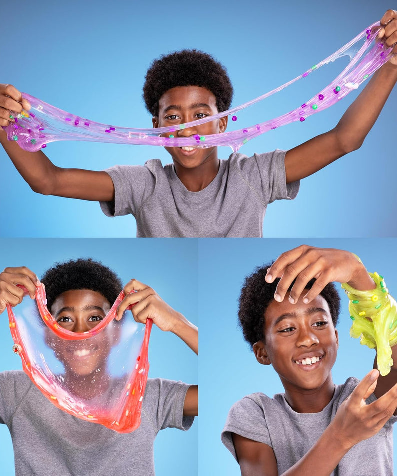 Crazy Aaron’s Slime Charmers - Cosmic Matter, Blueberry Scented Slime with Charms, Non-Toxic, Super Stretchy & Squishy Fidget Toy Suitable for Boys and Girls Aged 3Y+