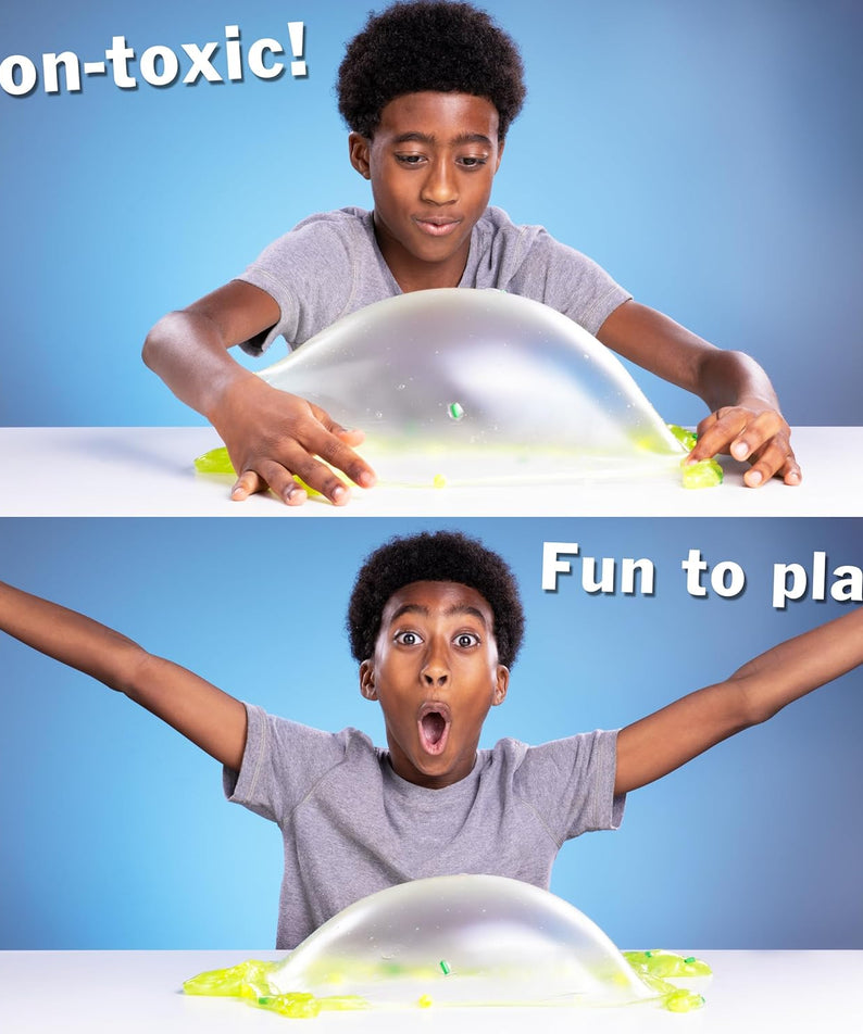 Crazy Aaron’s Slime Charmers - Dino Dew, Banana Scented Slime with Charms, Non-Toxic, Super Stretchy & Squishy Fidget Toy Suitable for Boys and Girls Aged 3Y+