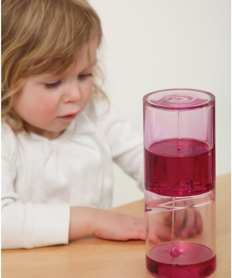 TickiT Sensory Jumbo Ooze Tube – Mesmerising Pink Liquid Sensory Tube Toy for Kids | Calming Visual Motion & Early Learning