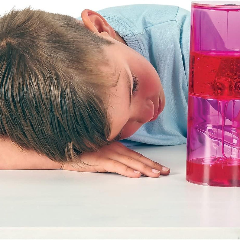 TickiT Sensory Jumbo Ooze Tube – Mesmerising Pink Liquid Sensory Tube Toy for Kids | Calming Visual Motion & Early Learning