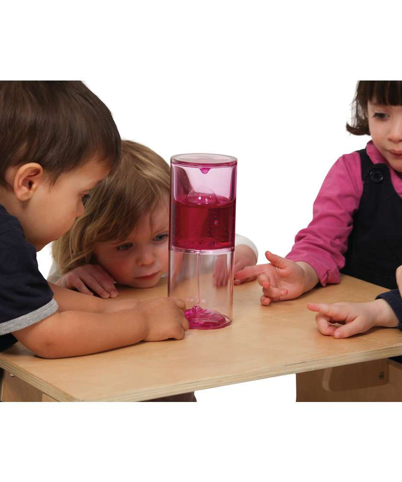 TickiT Sensory Jumbo Ooze Tube – Mesmerising Pink Liquid Sensory Tube Toy for Kids | Calming Visual Motion & Early Learning