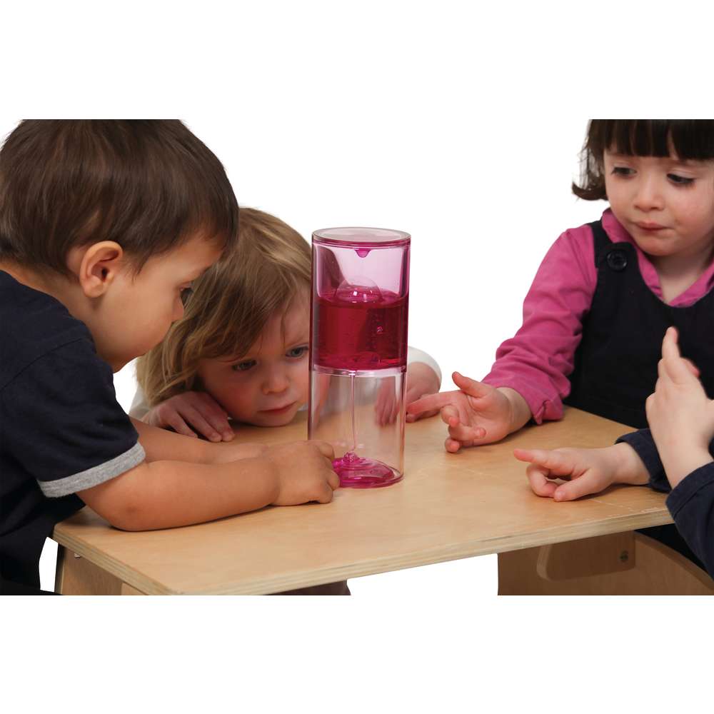 TickiT Sensory Jumbo Ooze Tube – Mesmerising Pink Liquid Sensory Tube Toy for Kids | Calming Visual Motion & Early Learning