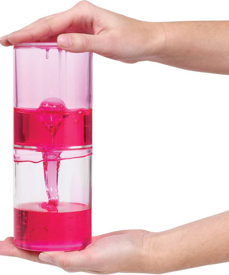 TickiT Sensory Jumbo Ooze Tube – Mesmerising Pink Liquid Sensory Tube Toy for Kids | Calming Visual Motion & Early Learning