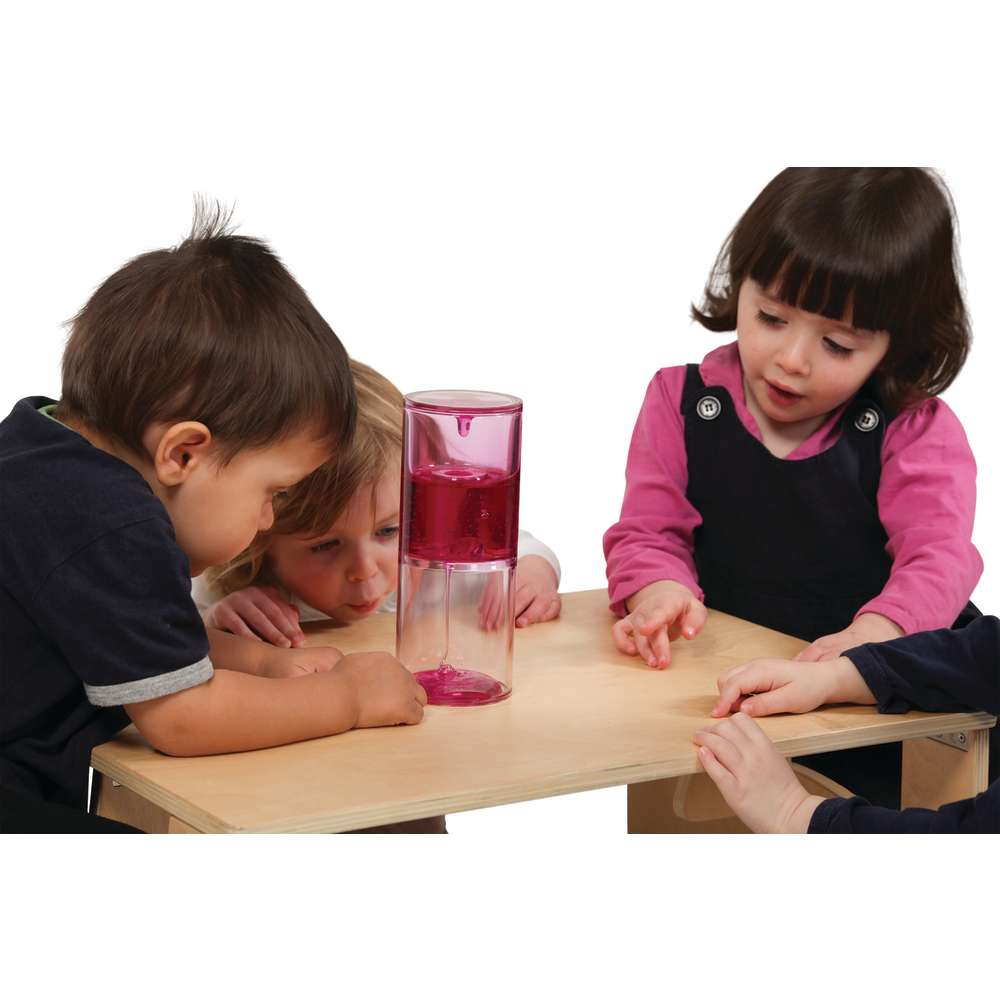 TickiT Sensory Jumbo Ooze Tube – Mesmerising Pink Liquid Sensory Tube Toy for Kids | Calming Visual Motion & Early Learning