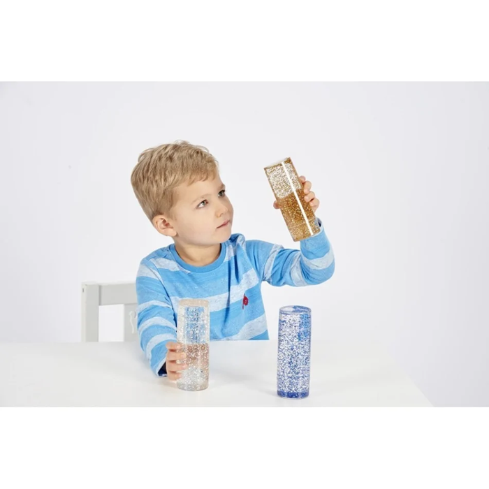 TickiT Sensory Glitter Storm Set – Pack of 3 Visual Liquid Glitter Tubes | Calming & Educational Sensory Toy