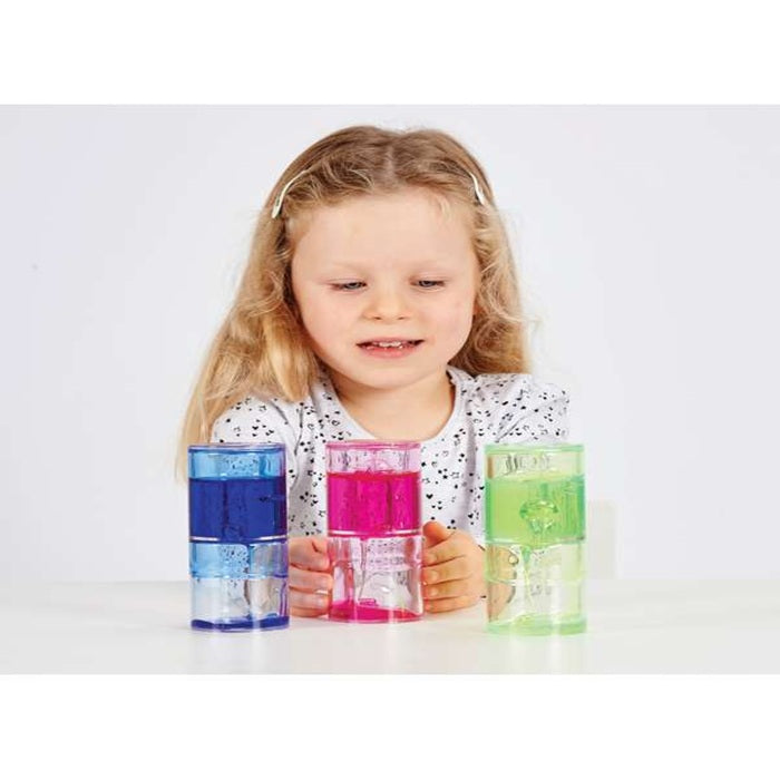 TickiT - Sensory Ooze Tube Set – Set of 3 Calming Visual Ooze Tubes | Educational Sensory Play & Focus Toy