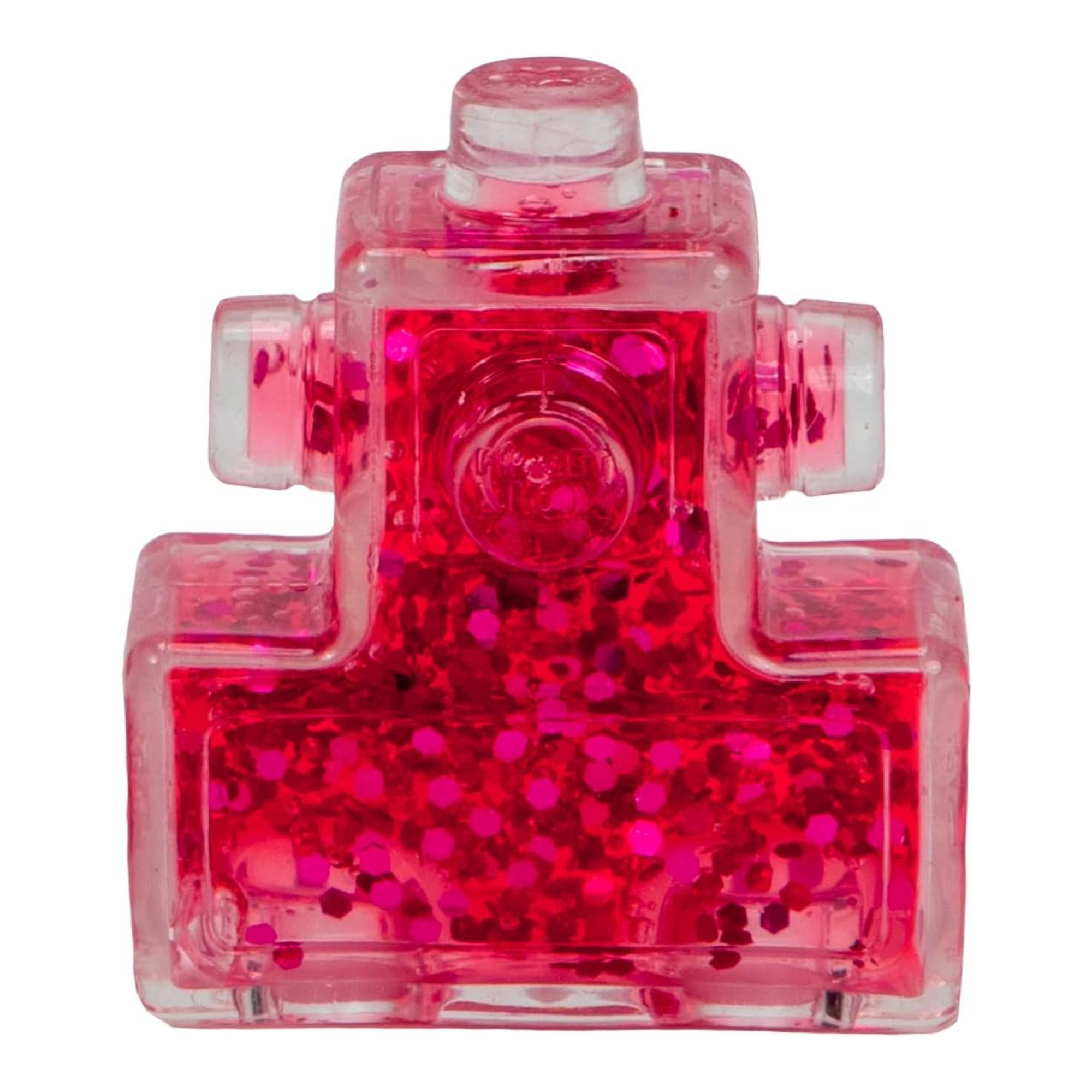 Goliath Fidget Blox, Touch Focused Sensory Squeeze & Play Fidget Toy, Push and Smush Anxiety & Stress Relief Calming Therapy Desk Toy for Adults and Children, Red and Pink